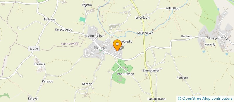 localisation de l'entreprise SARL LECHERTIER PIERRICK à SAINT-DERRIEN
