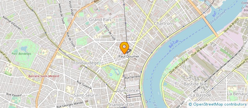 localisation de l'entreprise SARL LECLERCQ-CAVRO à BORDEAUX