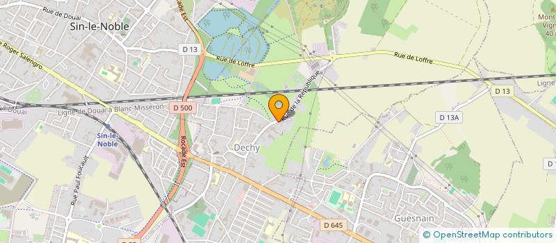 localisation de l'entreprise SARL LECLERCQ VENTURA  DECHY