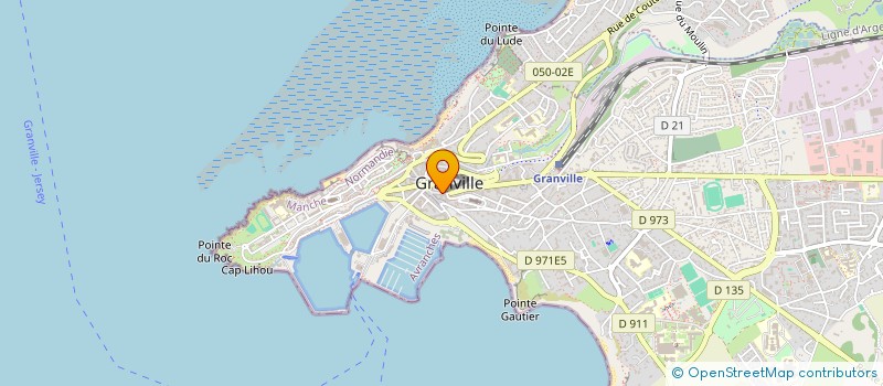 localisation de l'entreprise SARL LECOUEY à GRANVILLE