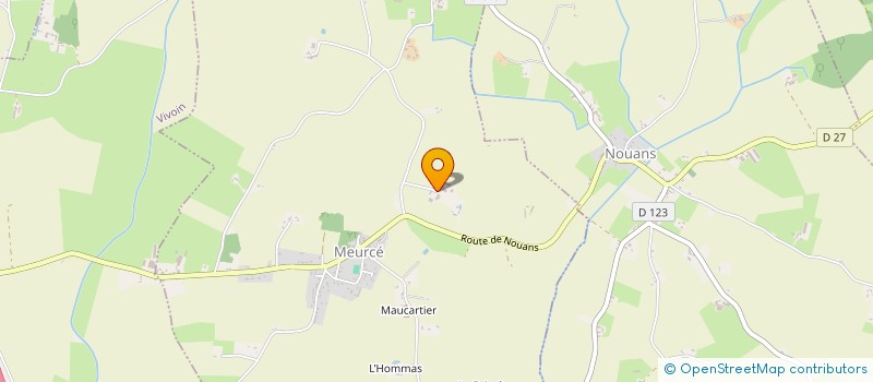 localisation de l'entreprise SARL LECROC  MEURCE