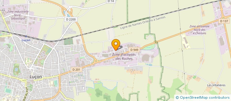 localisation de l'entreprise SARL LEDECLO  LUCON