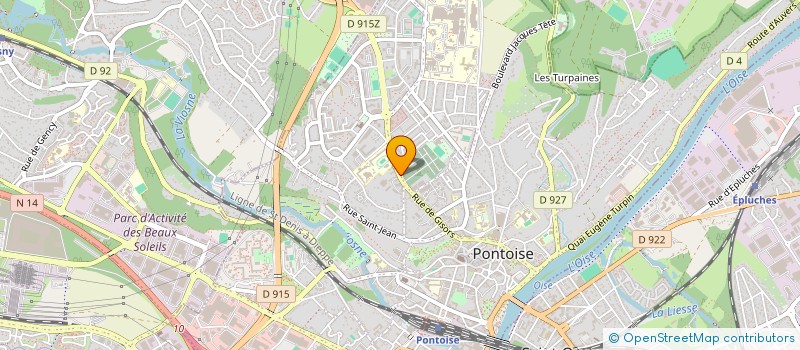 localisation de l'entreprise SARL LEDIMARS à PONTOISE