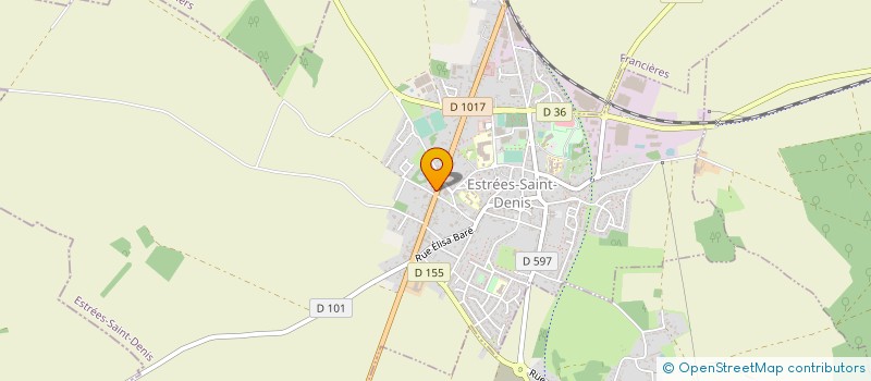localisation de l'entreprise SARL LEDRU à ESTREES-SAINT-DENIS