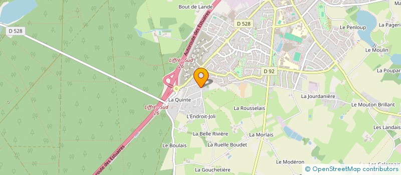 localisation de l'entreprise SARL LEDY TRANSPORTS à LIFFRE