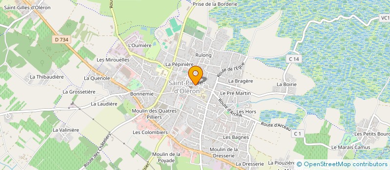 localisation de l'entreprise SARL LEELOU à SAINT-PIERRE-D'OLERON