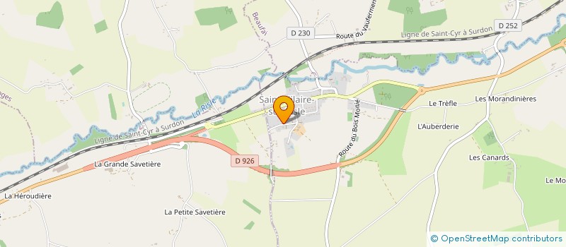 localisation de l'entreprise SARL LEFAIVRE TECHNI POSE à SAINT-HILAIRE-SUR-RILE