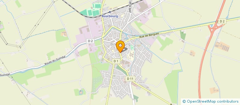 localisation de l'entreprise SARL LEFEBVRE à BOURBOURG