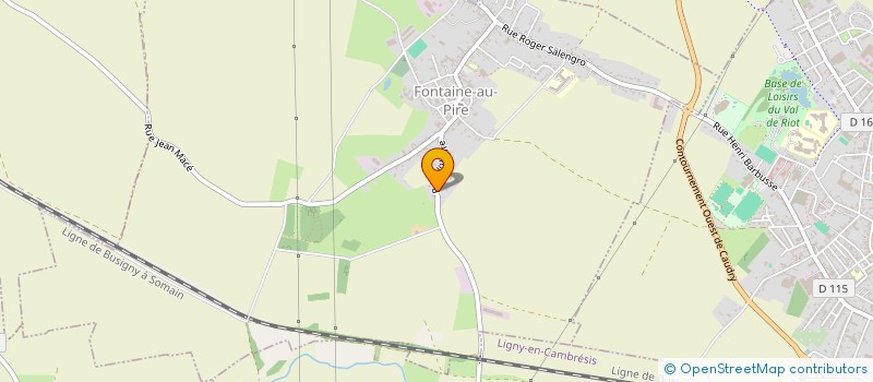 localisation de l'entreprise SARL LEFEBVRE  CAUDRY