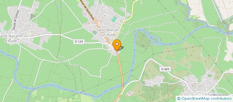 localisation de l'entreprise SARL LEFEVRE à SAINT-MARCEL-SUR-AUDE