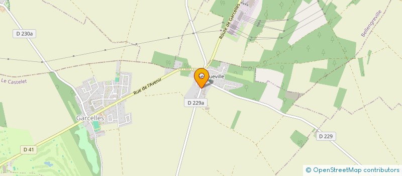 localisation de l'entreprise SARL LEFEVRE BF à LE CASTELET
