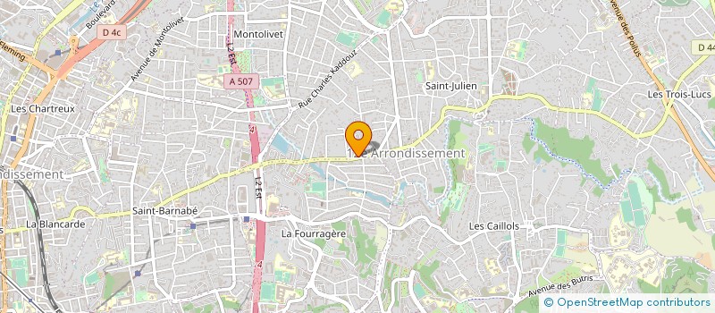 localisation de l'entreprise SARL LEFEVRE-FILLOL à MARSEILLE