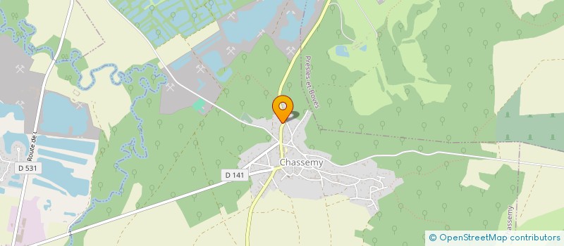 localisation de l'entreprise SARL LEFEVRE - LE DOMAINE DE LA NATURE  PRESLES-ET-BOVES