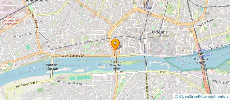 localisation de l'entreprise SARL LEFRANC LEFORT à ORLEANS