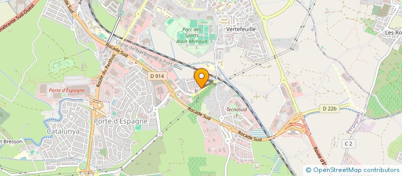 localisation de l'entreprise SARL LEGAL'IMMO  PERPIGNAN