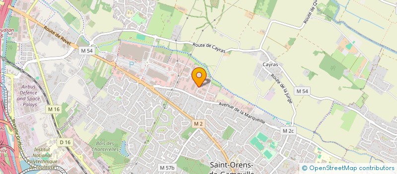 localisation de l'entreprise SARL LEGENDCARS AA  SAINT-ORENS-DE-GAMEVILLE