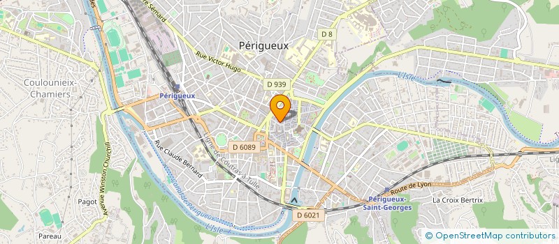 localisation de l'entreprise SARL LEGENDE  PERIGUEUX