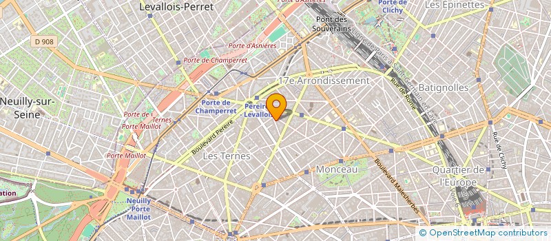 localisation de l'entreprise SARL LEGENDE à PARIS