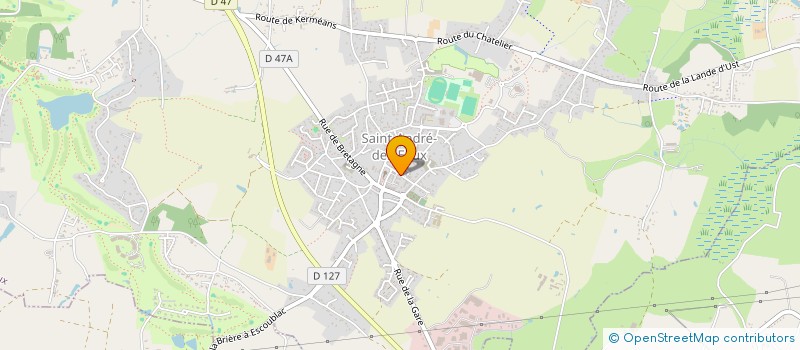 localisation de l'entreprise SARL LEGENTILHOMME à SAINT-ANDRE-DES-EAUX