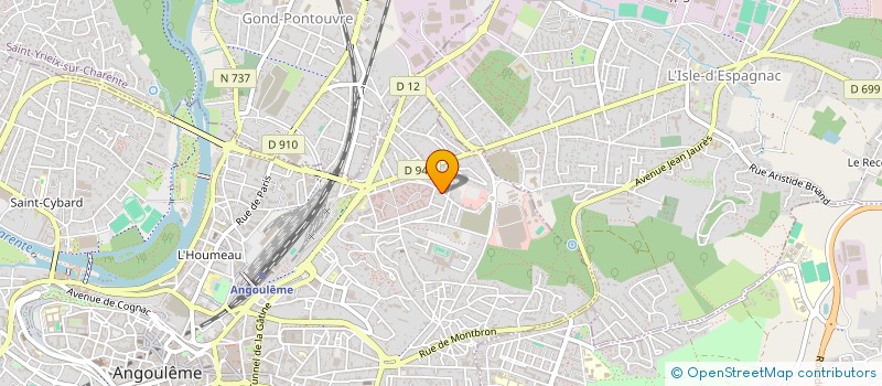 localisation de l'entreprise SARL LEGER à ANGOULEME