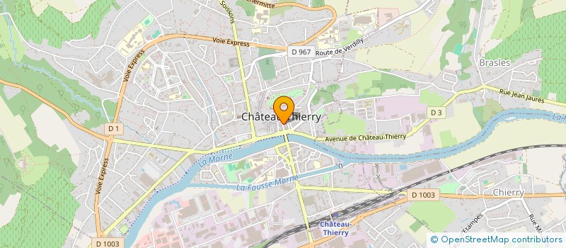 localisation de l'entreprise SARL LEGLEN  CHIERRY