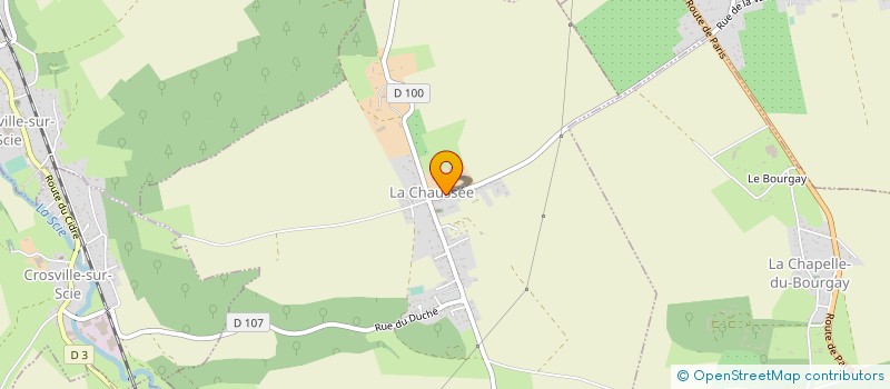 localisation de l'entreprise SARL LEGOIS à LA CHAUSSEE