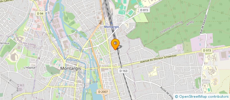localisation de l'entreprise SARL LEGOUTTEUX à MONTARGIS