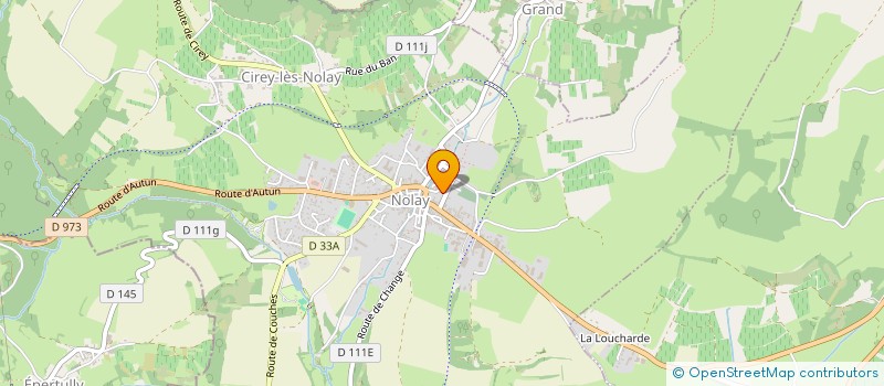 localisation de l'entreprise SARL LEGRAND à NOLAY