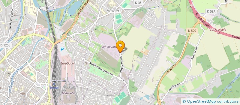 localisation de l'entreprise SARL LEGRAND GERARD  WAZIERS