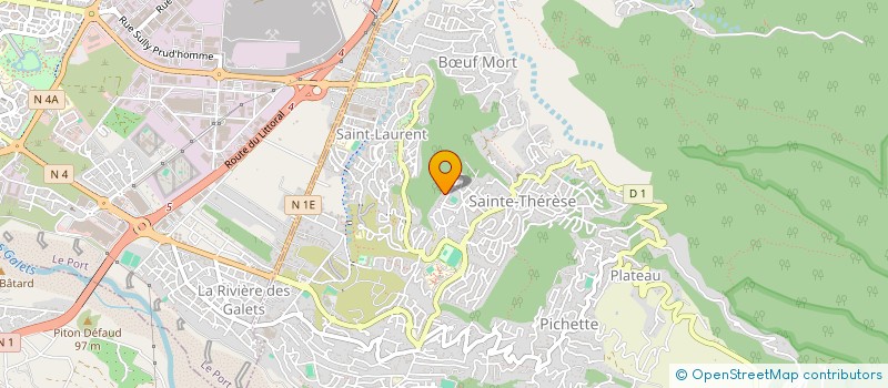 localisation de l'entreprise SARL LEGROS FRERES à LA POSSESSION