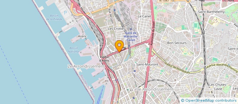 localisation de l'entreprise SARL LEHEINE à MARSEILLE