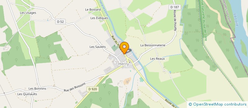 localisation de l'entreprise SARL LEHOTEL INTERNATIONAL à HERRY