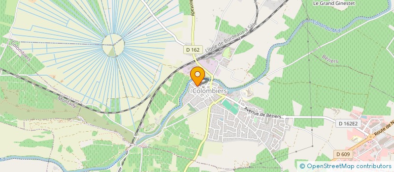 localisation de l'entreprise SARL LEISER FRERES MUILTISERVICES à COLOMBIERS