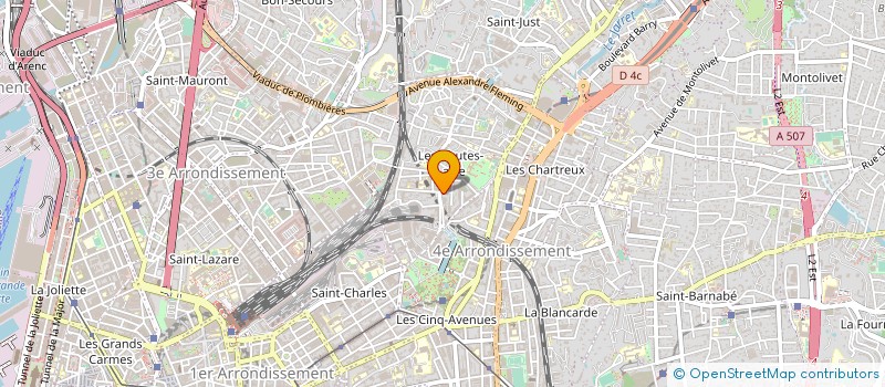 localisation de l'entreprise SARL LEJSCAN à MARSEILLE