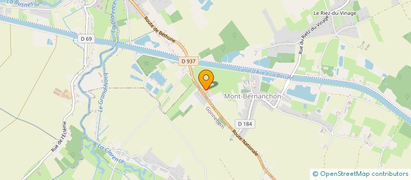 localisation de l'entreprise SARL LELOIRE FRERES à ROBECQ