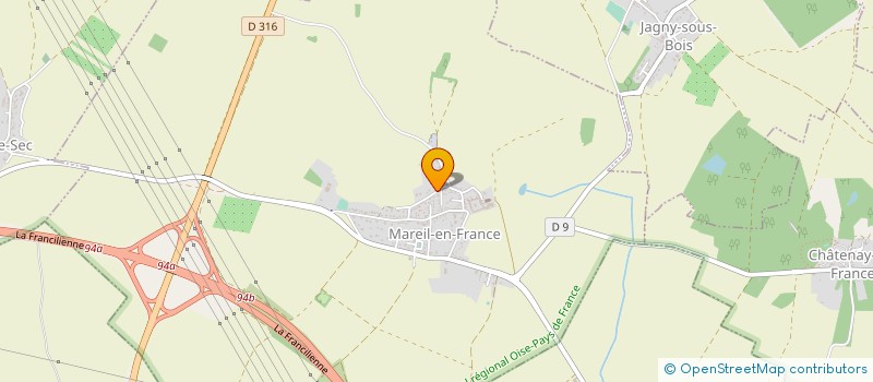 localisation de l'entreprise SARL LELUT BRUSSOT CHAMPLATREUX  MAREIL-EN-FRANCE