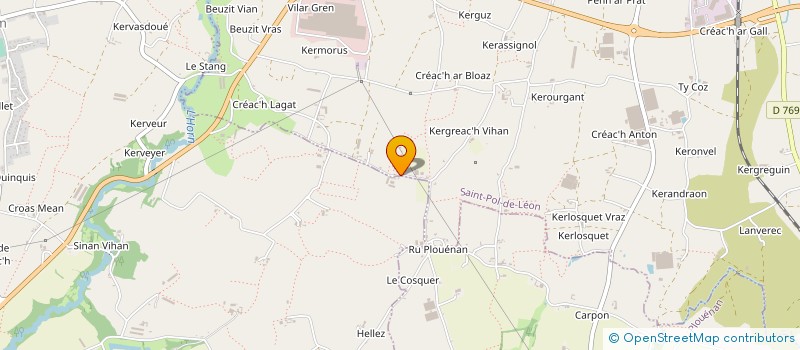 localisation de l'entreprise SARL LEMAAN  SAINT-POL-DE-LEON