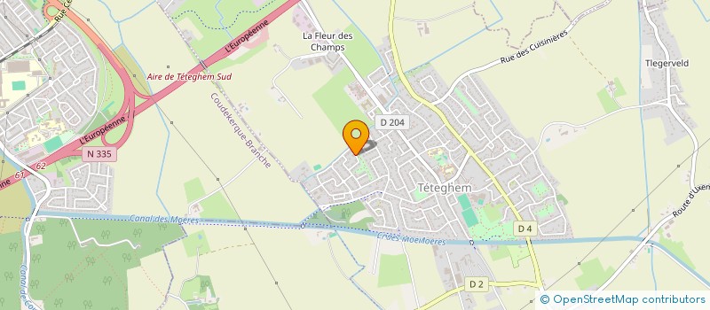 localisation de l'entreprise SARL LEMAIRE ABOUT  TETEGHEM-COUDEKERQUE-VILLAGE