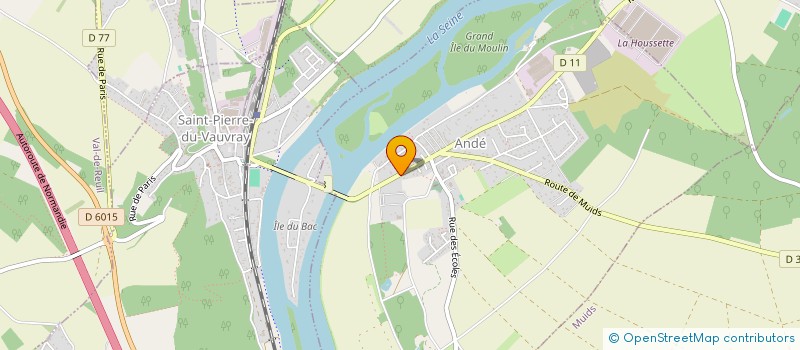 localisation de l'entreprise SARL LEMAIRE SYLVAIN  ANDE