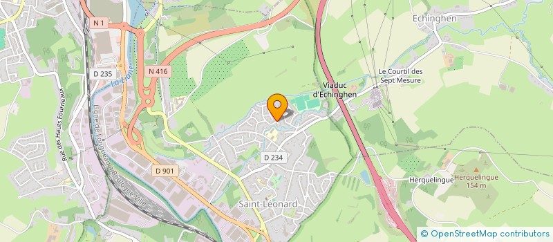 localisation de l'entreprise SARL LEMAITRE  SAINT-LEONARD