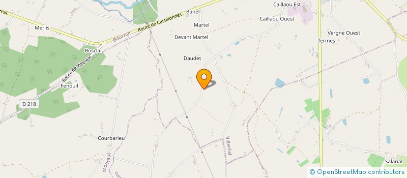 localisation de l'entreprise SARL LEMARCHAND  VILLEREAL