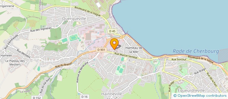 localisation de l'entreprise SARL LEMASSON  CHERBOURG-EN-COTENTIN