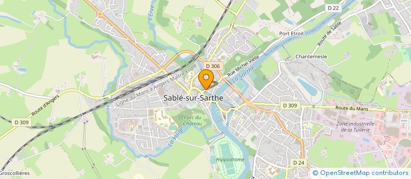 localisation de l'entreprise SARL LEMEUNIER à SABLE-SUR-SARTHE