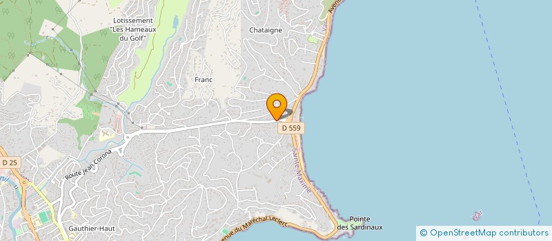 localisation de l'entreprise SARL LEMO à SAINTE-MAXIME