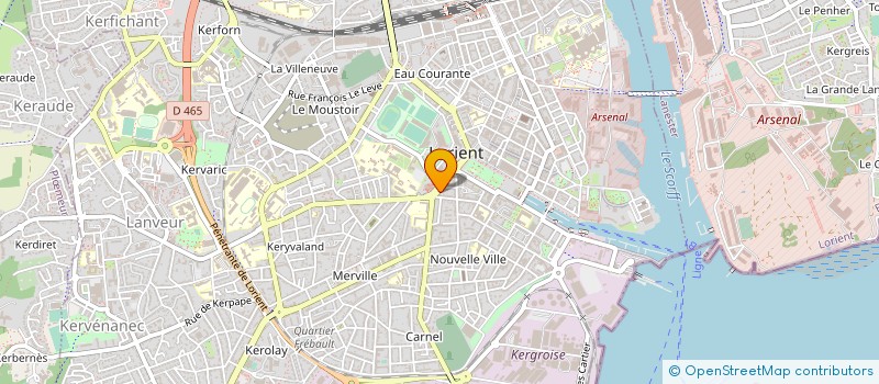 localisation de l'entreprise SARL LEMOINE à LORIENT