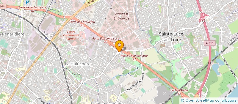 localisation de l'entreprise SARL LEMOTEL à NANTES