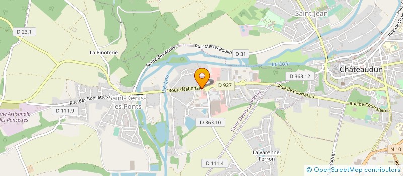 localisation de l'entreprise SARL LEMOULT à SAINT-DENIS-LANNERAY