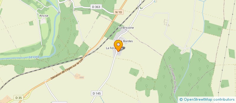 localisation de l'entreprise SARL LEMOULT- LE RESTE à CLOYES-LES-TROIS-RIVIERES