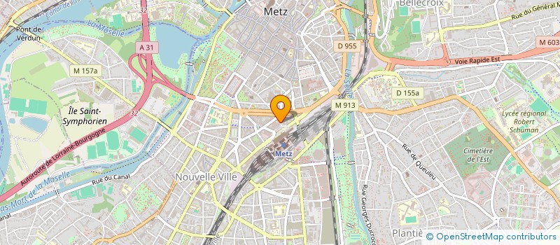 localisation de l'entreprise SARL LEMOY à METZ