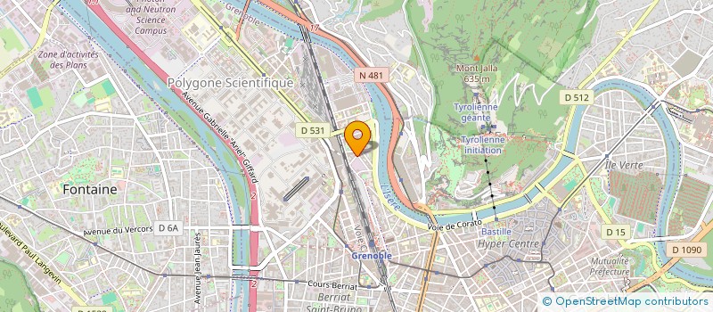 localisation de l'entreprise SARL LENA à GRENOBLE